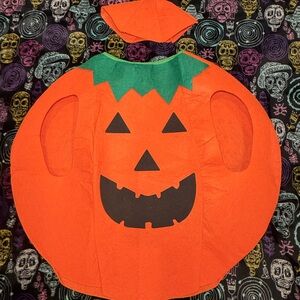 Pumpkin Halloween Kids Costume